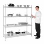 VOGUE - Étagère en kit 4 niveaux 1525 x 610mm