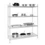 VOGUE - Étagère en kit 4 niveaux 1525 x 610mm