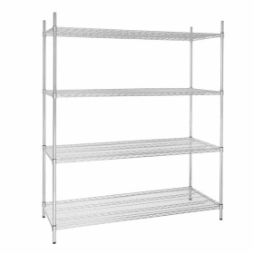 VOGUE - Étagère en kit 4 niveaux 1525 x 610mm