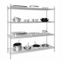 VOGUE - Étagère en kit 4 niveaux 1830 x 610mm