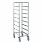TOURNUS - Chariot pour casiers à vaisselle 8 niveaux 
