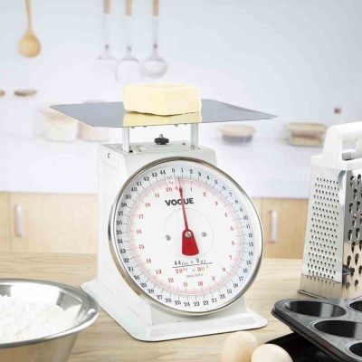 VOGUE - Balance à plateau portée 20 kg précision d'affichage 50 g