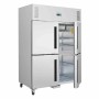 POLAR - Armoire réfrigérée positive double 2 portillons GN 2/1 Série G