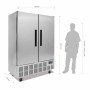 POLAR - Armoire réfrigérée positive 2 portes 960L Série G