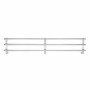 VOGUE - Etagère murale tubulaire acier inoxydable 1500mm