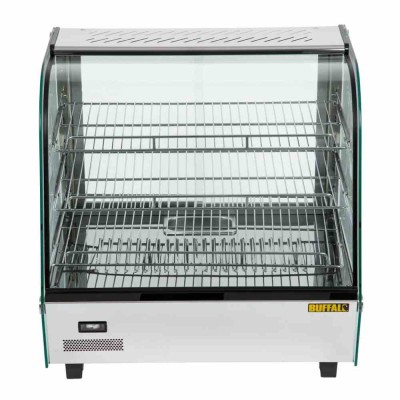 BUFFALO - Vitrine chauffante 120L