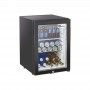 Minibar professionnel pour hôtel avec porte vitrée 34 L