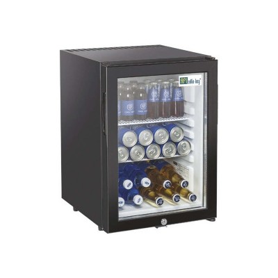 Minibar professionnel pour hôtel avec porte vitrée 34 L