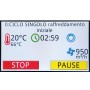 DIAMOND - Séchoir rotatif gaz, capacité 23 kg. avec rotation alternée TOUCH SCREEN