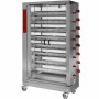 DIAMOND - Rôtissoire gaz 8 broches (48 poulets)
