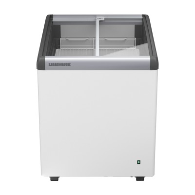 LIEBHERR - Conservateur à glaces, couvercles vitrés inclinés, 135 L