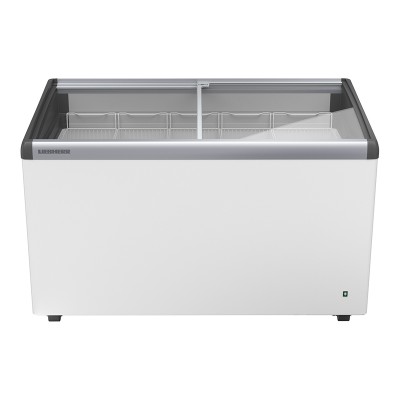 LIEBHERR - Conservateur à glaces, couvercles vitrés inclinés, 347L
