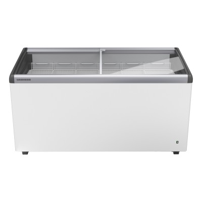 LIEBHERR - Conservateur à glaces, couvercles vitrés inclinés, 417L