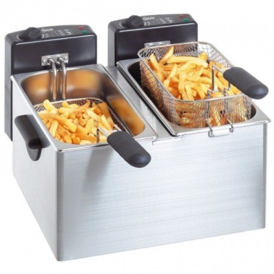 BARTSCHER - Friteuse* électrique double MINI III - 2 x 4 L