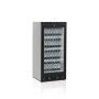 TEFCOLD - Armoire à boisson 372 L - 1 porte noire vitrée