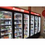 TEFCOLD - Vitrine positive noire 1657 L 3 portes vitrées