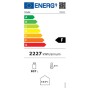 TEFCOLD - Vitrine positive vitrée noire 2 portes 535 L