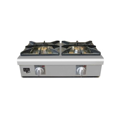 L2G - Réchaud gaz à poser 2 feux vifs 6 kW