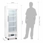 POLAR - Vitrine réfrigérée positive Série G 218 L