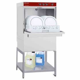 DIAMOND - Ensemble lave-vaisselle monophasé 60 paniers/heure, 2 cycles avec soubassement ouvert