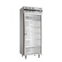 AFI - Armoire froide positive ventilée GN 2/1 476 L 1 porte vitrée inox