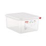 ARAVEN - Lot de 4 boîtes alimentaires GN 1/2 10L thermorésistantes 