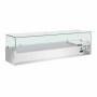 POLAR - Vitrine réfrigérée à ingrédients 5 GN 1/3 et 1 GN 1/2 Série G 