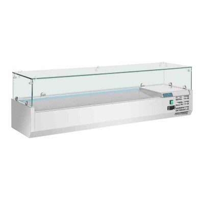 POLAR - Vitrine réfrigérée à ingrédients 5 GN 1/3 et 1 GN 1/2 Série G 