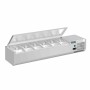 POLAR - Saladette réfrigérée avec couvercle, capacité 6 GN 1/4