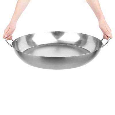 VOGUE - Poêle à paëlla en acier carbone 508 mm