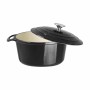 VOGUE - Grande cocotte ronde noire 