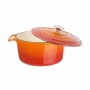 VOGUE - Grande cocotte ronde orange 
