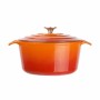 VOGUE - Grande cocotte ronde orange 