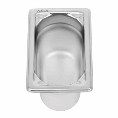 VOGUE - Bac inox 18/10 GN 1/9 100 mm
