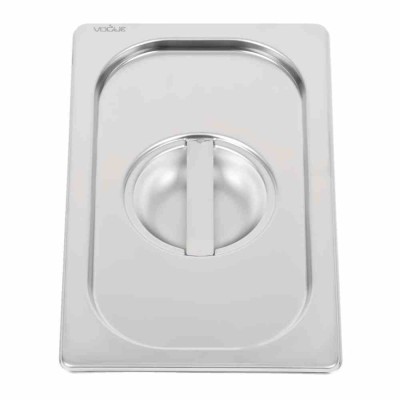 VOGUE - Couvercle inox 18/10 GN 1/4