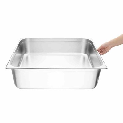 VOGUE - Bac inox GN 2/1 200 mm