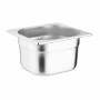 VOGUE - Bac Gastronorme inox GN 1/6 100 mm 
