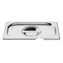 VOGUE - Couvercle inox GN1/4 avec encoche 