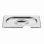 VOGUE - Couvercle inox GN1/9 avec encoche 