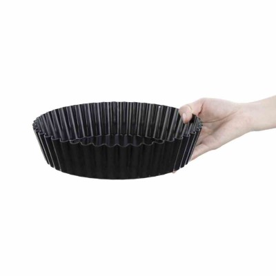 VOGUE - Moule à quiche cannelé profond antiadhésif 250mm 