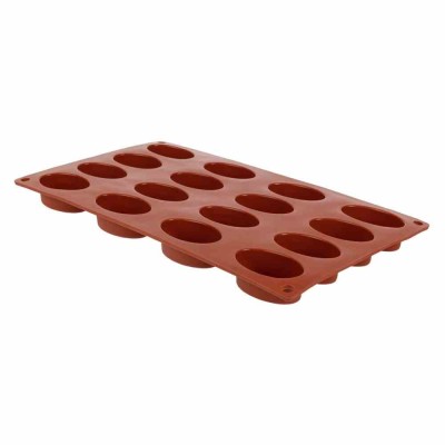 PAVONI - Plaque 16 ovales en silicone Formaflex