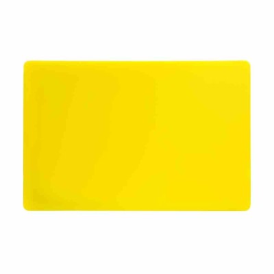 HYGIPLAS - Planche à découper standard épaisse basse densité jaune