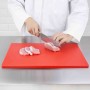 HYGIPLAS - Planche à découper standard épaisse basse densité rouge