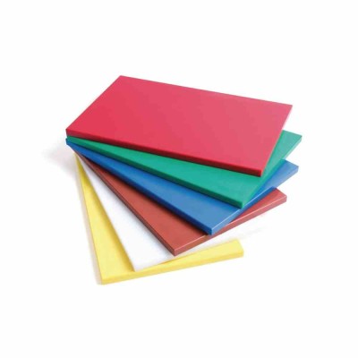 GASTRO M - Planche à découper GN1/2 en polyéthylène haute densité  blanche