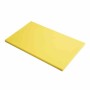 GASTRO M - Planche à découper en polyéthylène haute densité  jaune