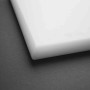 HYGIPLAS - Planche à découper épaisse haute densité blanche