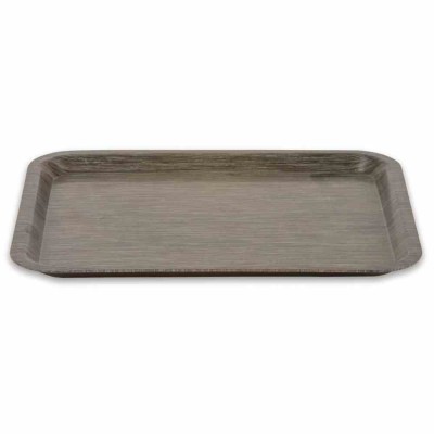 ROLTEX - Plateau de service en mélamine 265 x 325 mm wengé