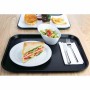 OLYMPIA - Plateau self-service Kristallon noir 450 x 350 mm