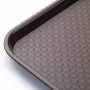 OLYMPIA - Plateau self-service Kristallon marron 450 x 350 mm