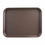 OLYMPIA - Plateau self-service Kristallon marron 450 x 350 mm